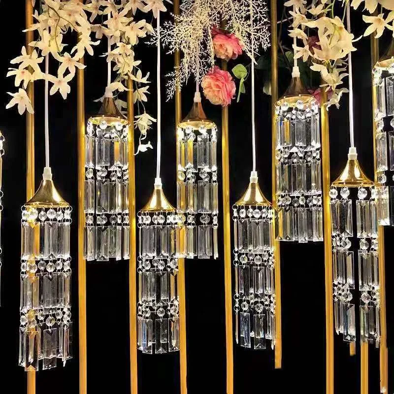 Хрустальная люстра с 10 хрустальными головками для отеля, свадьбы, зала, сцены, декоративная люстра