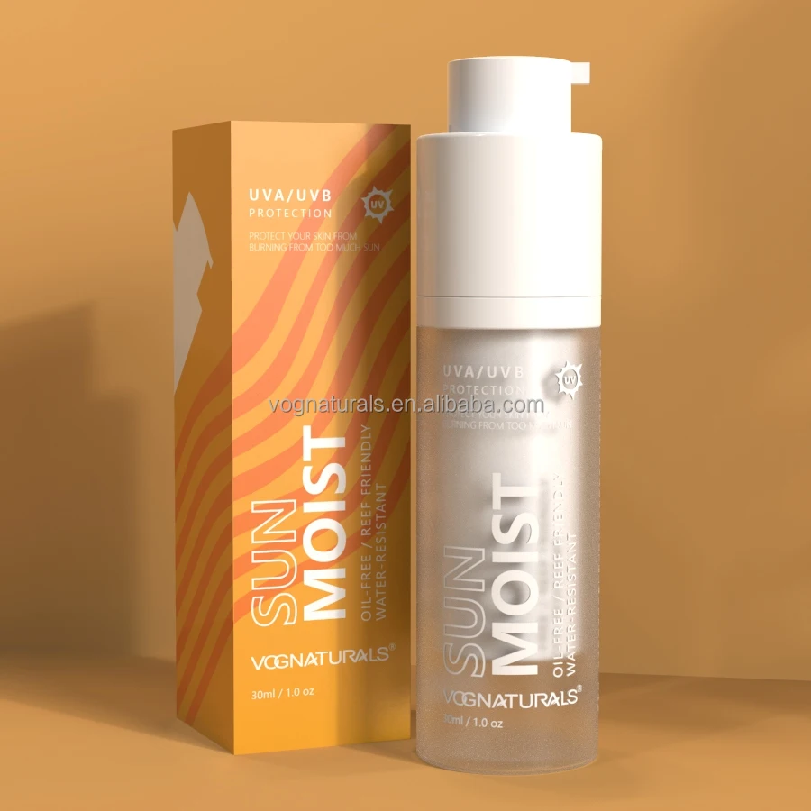 Private Label Coconuts Sunscreen Spf 50 Moisturizing Sun Moist Natural UV Sunscreen Cream