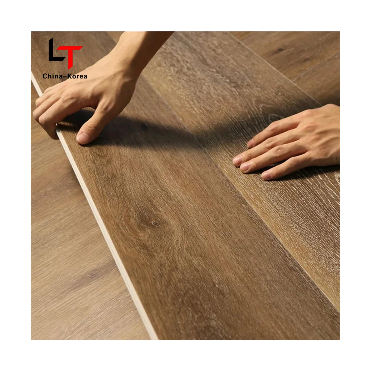 LT Wholesale Manufacturers PVC 5mm 8mm SPC  Flooring 4mm Vinyl Flooring For Home Decoration Click Installation Plastic Flooring