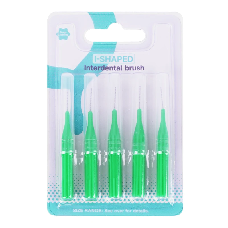 Wholesale Bulk Portable Reusable Toothbrush Toothpick Dental Interdental Brush For Teeth Cleaning
