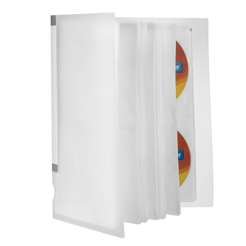 Лидер продаж на Amazon, 104, чехол для DVD, CD с биркой, портативный чехол для DVD/VCD, PP защитный бумажник, папка для бумажников