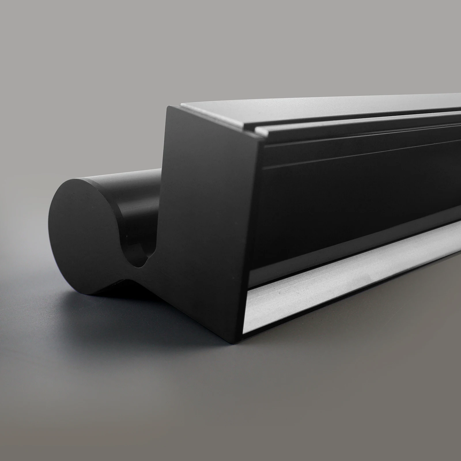 Aluminum profile led light balustrade and handrail for stairs