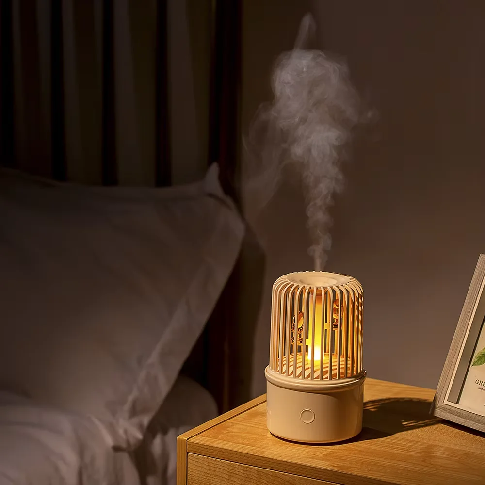 New Product Ultrasonic Aroma Diffuser Wholesale Fragrance Usb 200ml Essential Oil Aroma Music Bird diffuser