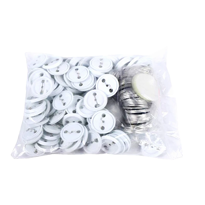 DIY58mm blank button material badge material factory direct supply source