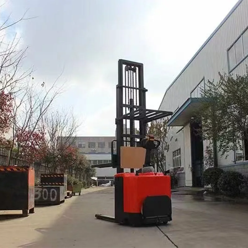 Station Driven Stacker 1 Ton 2 Ton 1.2ton 1.5 Ton 1.6m 2m 2.5m 3m 3.3m Electric Stacker Lifter Lift Truck