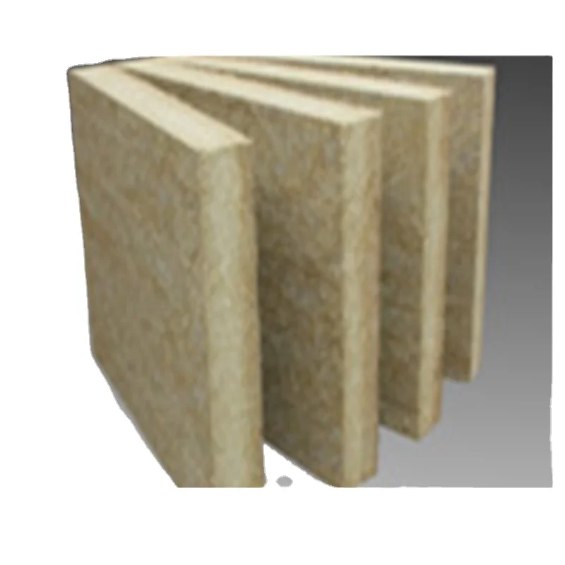 High Temperature Rock Wool Board Modern Design Stone Insulation Panel for Sound & High Temperature Furnace Linings