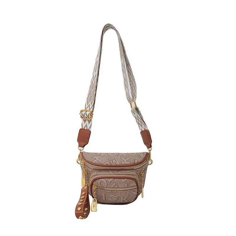 Женская сумка через плечо с ремешком