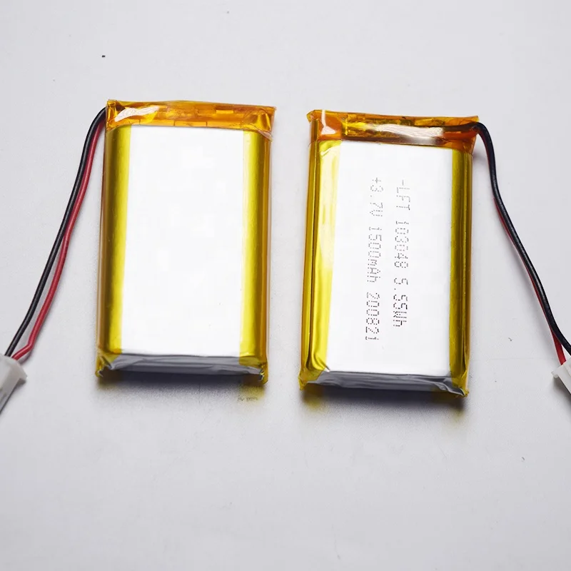 Factory price Top selling 603048 703048 803048 103048 3.7v 1500mAh rechargeable lipo battery for automobile data recorder
