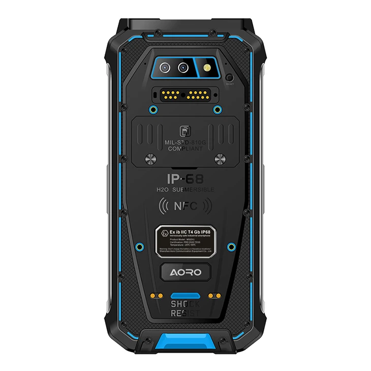 Oem Atex Ip68 Waterproof Robuste Lte Zone 2 Mobile Exproof Explosion Phone Intrinsically Safe Explosive Rugged Atex Smartphone