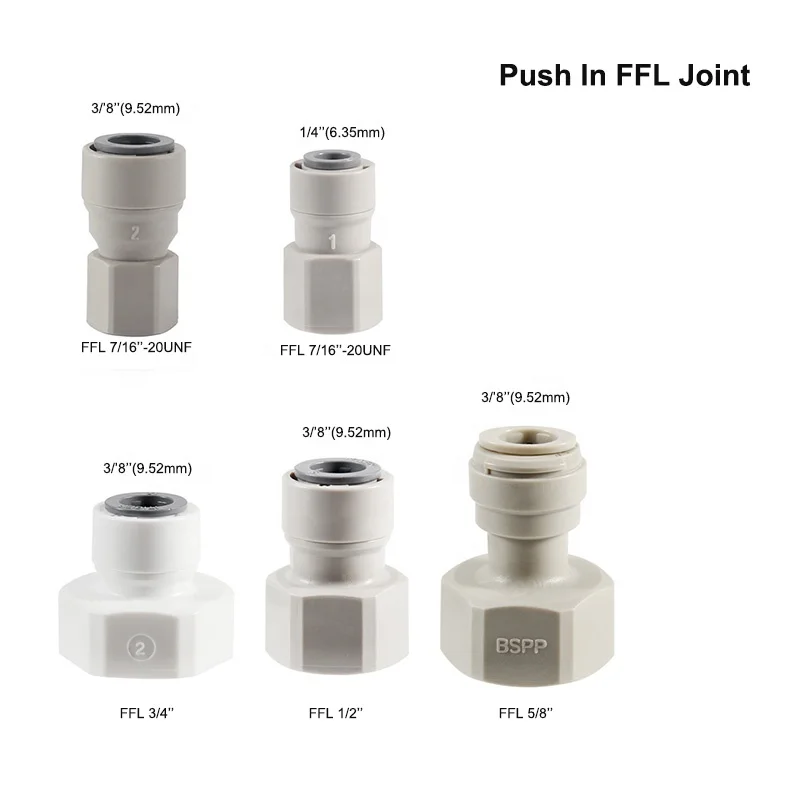 1/4' 3/8' Backwash Ball Valve RO Water Male Female Thread Fitting Switch Quick Connector Water Filter Reverse Osmosis Parts