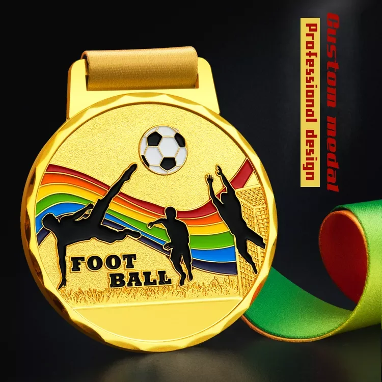 Superior Quality Professional Design 3D Effect Sports Medals Football Medal