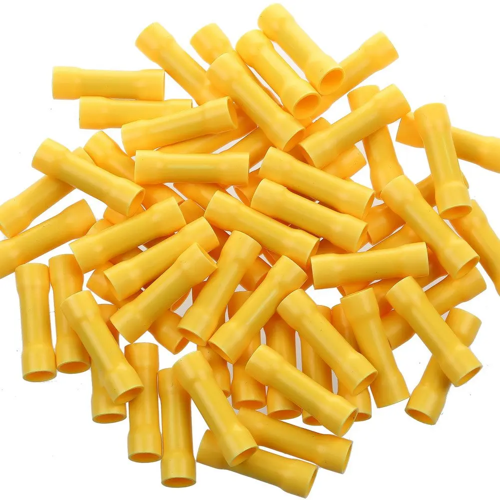 Electrical terminals butt splice heat shrink butt connectors crimp heat shrink waterproof wire connector