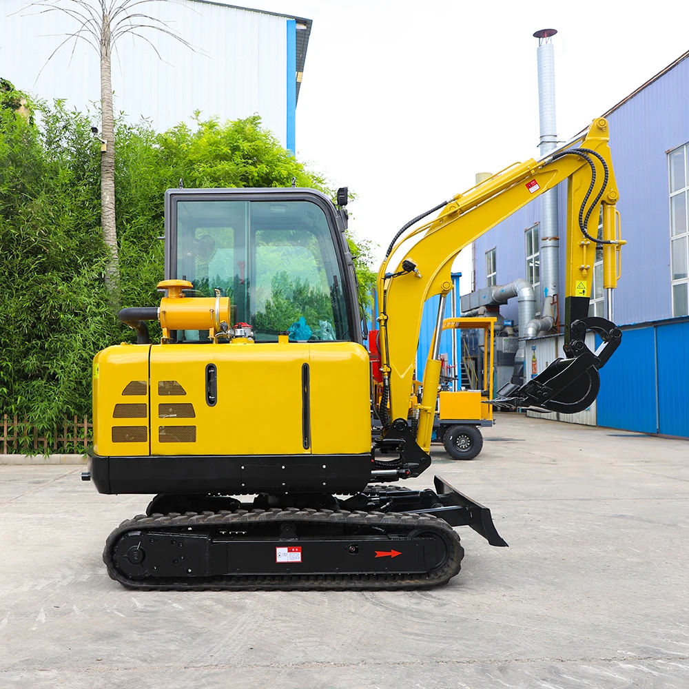 Hengwang HW35  Factory Low Price 3ton 3.5ton Micro Excavator Mini Digger With Closed Cabin