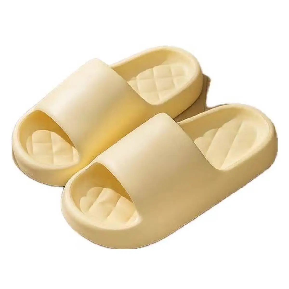 2024 Hot Selling Super Soft Fashion Style Sports slippers Thick Sole Foam Eva slippers for Women Outdoor Hotel Bathroom