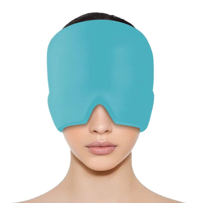 Headaches Gone Forever Reusable Headgear with Adjustable Heat and Cold Therapy for Migraine and Stress Relief