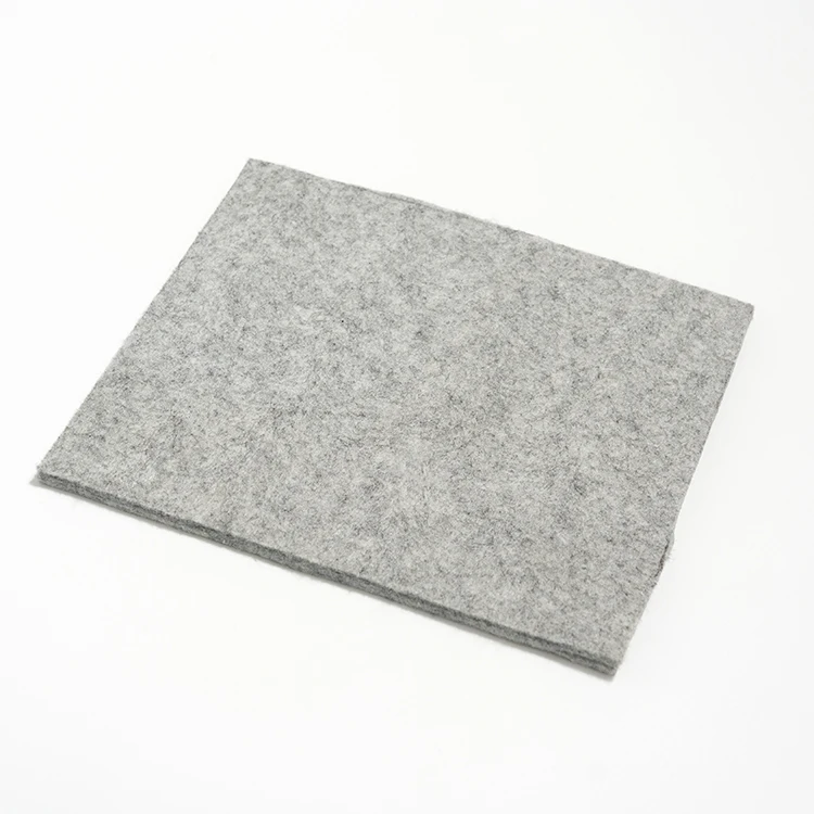 White square carpet backing fabric needle punched non-woven fabric felt