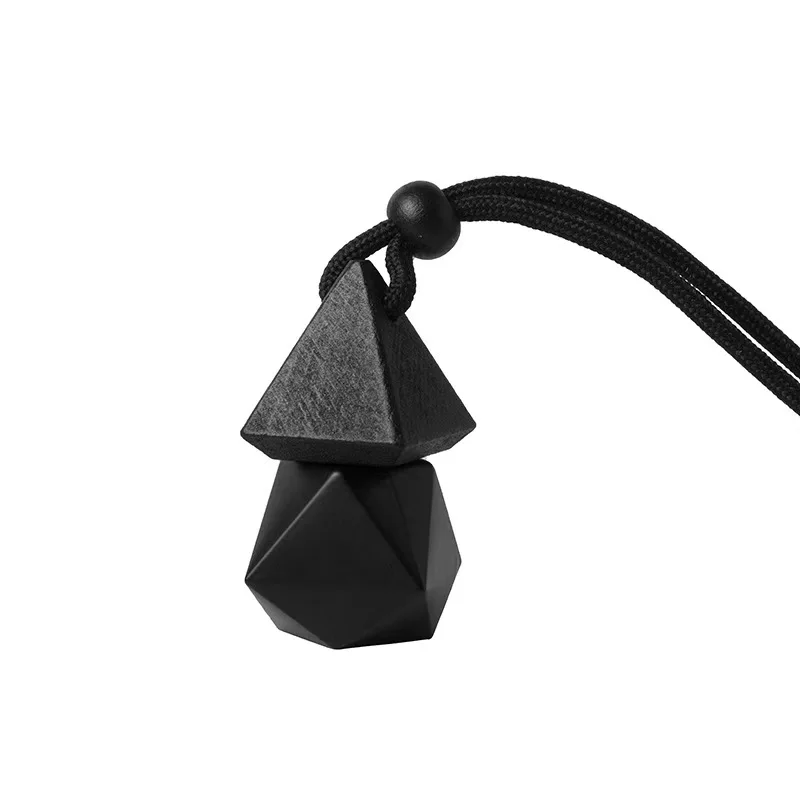 Hot Selling Hanging 8ml Empty Glass Car Diffuser Bottle Air Freshener Perfume Glass Fragrance Aroma Car Diffuser Bottle