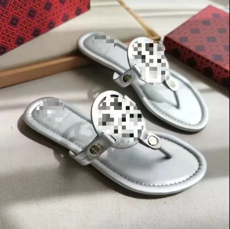 2024 NEW MZ Sandals Outdoor PU Wholesale luxury TB sandals fashion beach sandals for woman