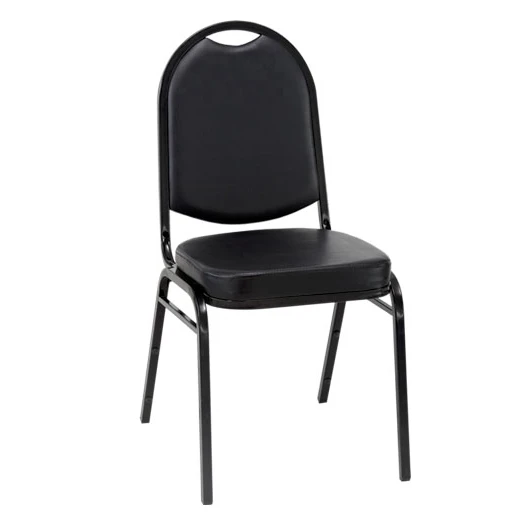 cheap gold stackable metal banquet chair for wedding