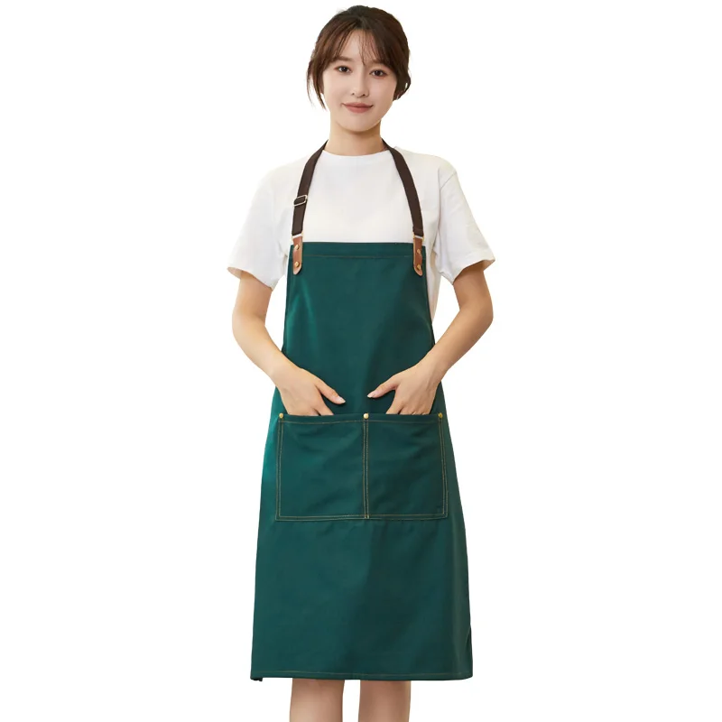 Promotion Apron Canvas Material and Work Apron Product Kitchen Chef Aprons