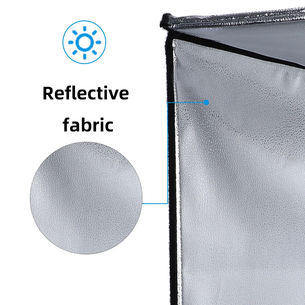 Travor F60A складной лайтбокс портативная Фотография Студия Light Box 60 см сфотографировать LED тента вспышки для коробка цифрового однообъективного зеркального
