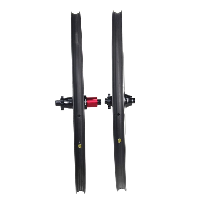 4-Spoke Wheels Carbon MTB with Chosen Hubs for 650B/27.5 Inch Mountain Bikes/E-bikes Customized Decal