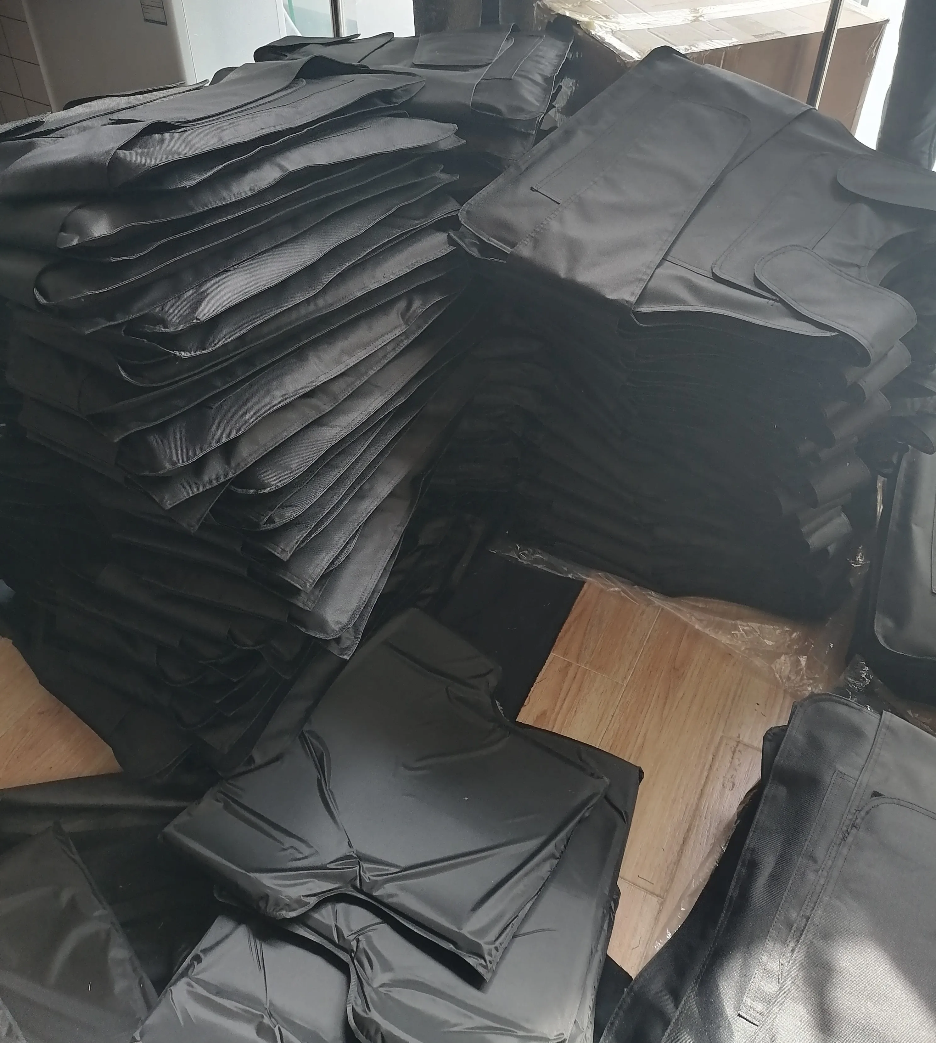 Gujia Body Protection IIIA Aramid uhmwpe Anti Stab Combat Defense Soft Insert Panel Plate for Tactical Vest and Backpack