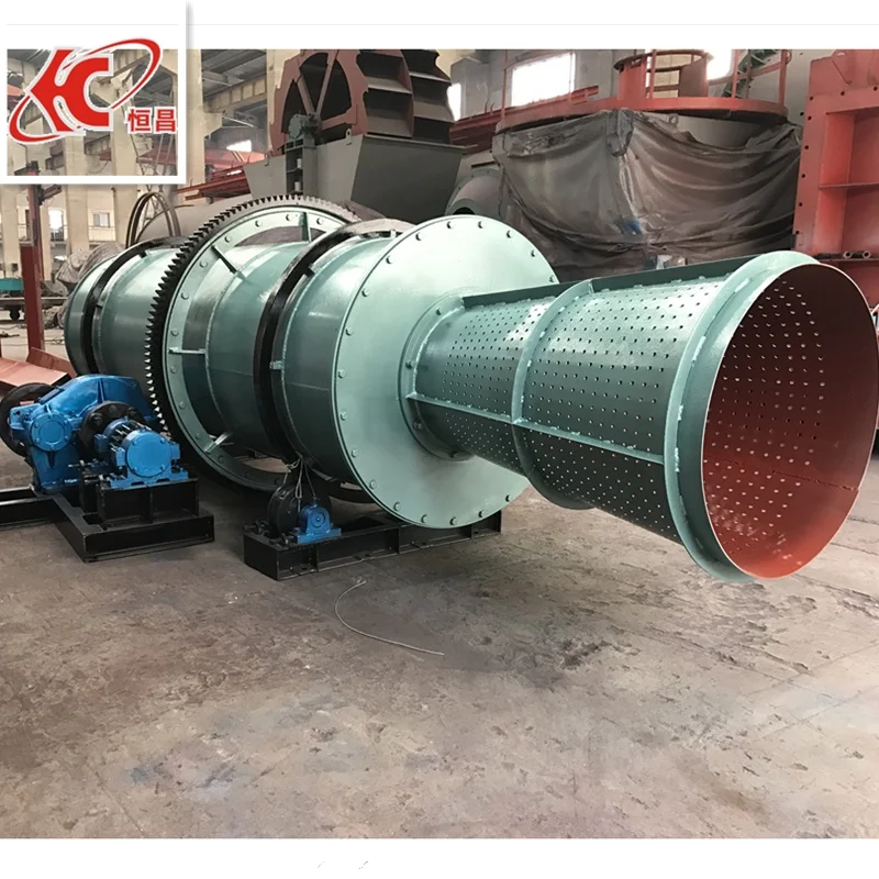 mineral washing machine rotary drum scrubber washer