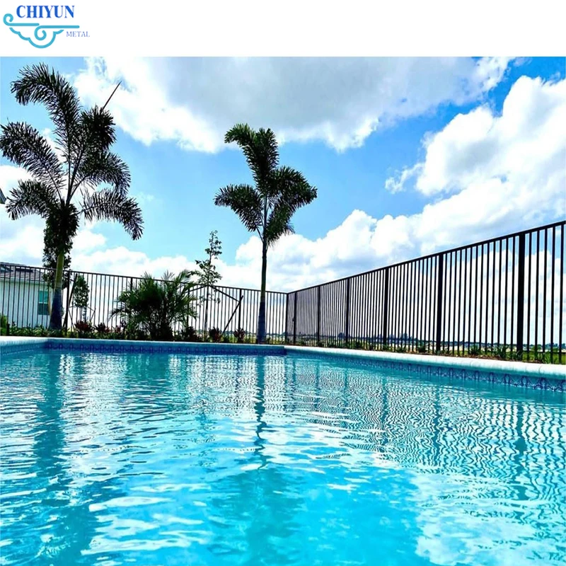 Customizable Modern Style Aluminium Garden Fence Easily Assembled Security Slat Boundary Wall Outdoor fence