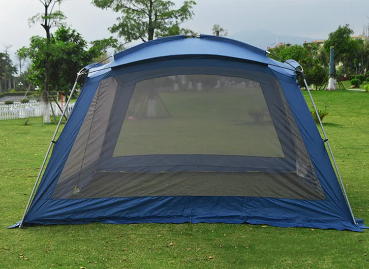 Custom Portable Camping Mosquito Net Outdoor Sunshade Cover Mesh Tent for Family Party Garden Beach Travelling Camping Tent