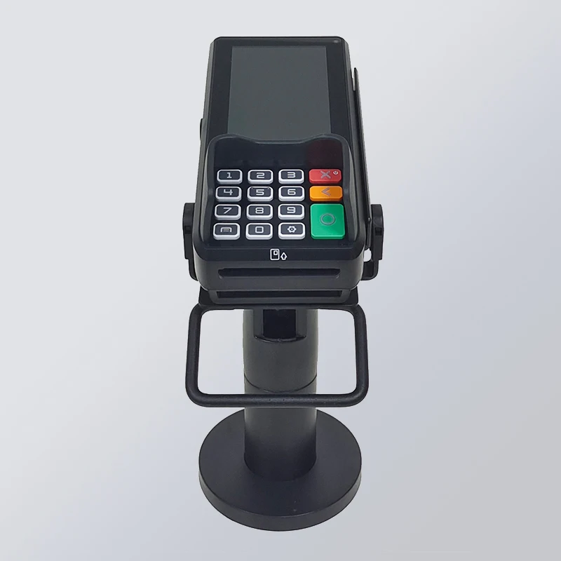 Высококачественный Pos-терминал для оплаты с черным кронштейном, вращающаяся подставка для пластиковых карт