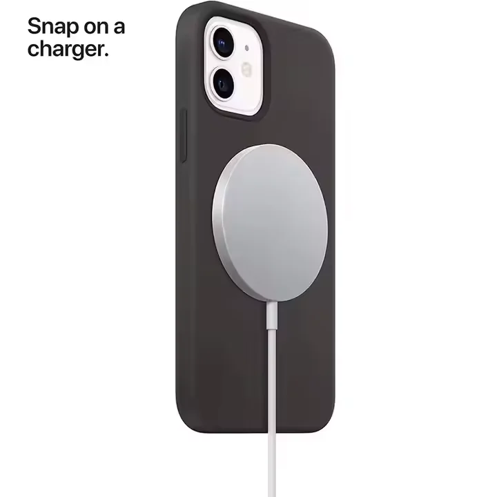 15W Max Fast Charge Magnetic Wireless Charger with USB-C Wireless Charging Pad for iPhone 12 13 14 15