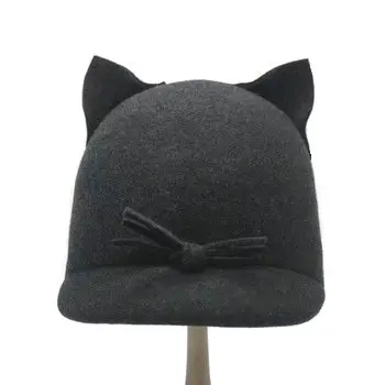 
top popular children fashion winter wool felt hats for kids 
