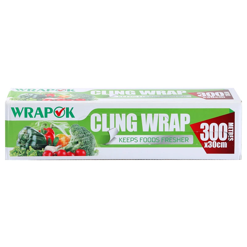 Industrial cling film film alimentaire 30*300 m good price envoplast stretch film to wrap food
