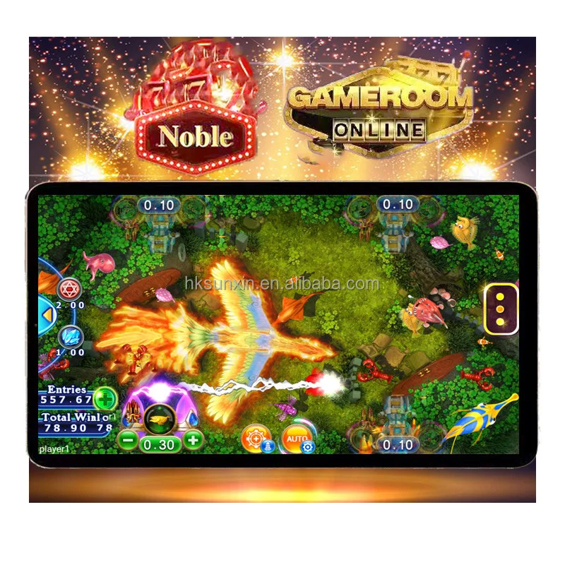 Original developer new mobile app platform Fire Dragon Orion Power Stars Game Room skill game Multi version online fish game app