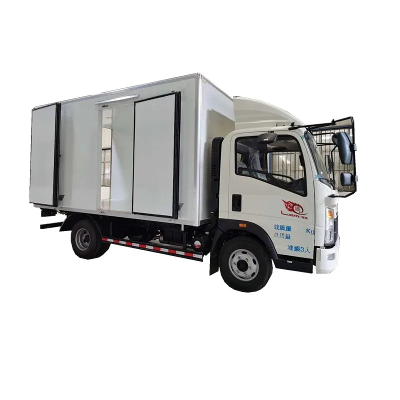 Ice cream truck body freezer van body insulated truck box