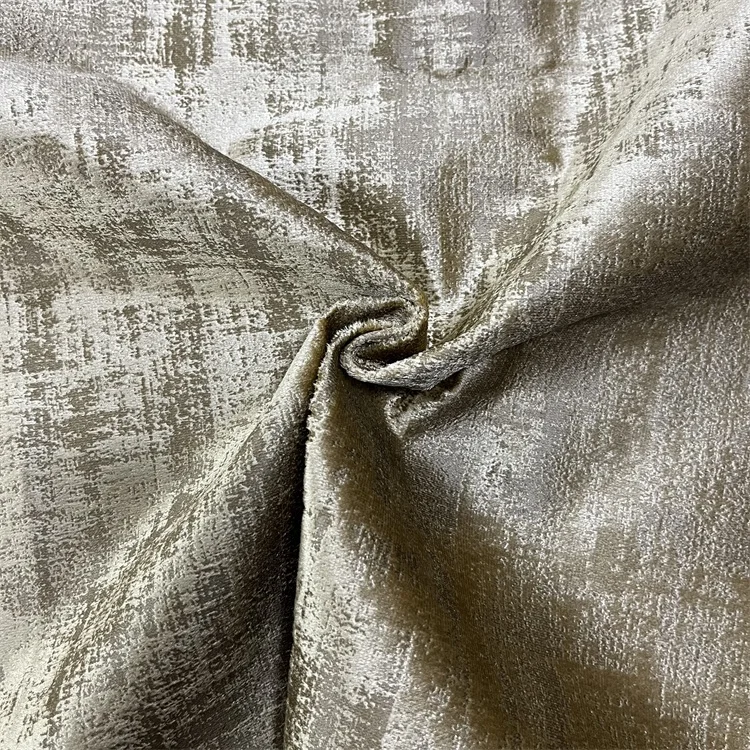 2024 Sofa fabric New design 100% polyester textile Italian velvet interior decoration fabric