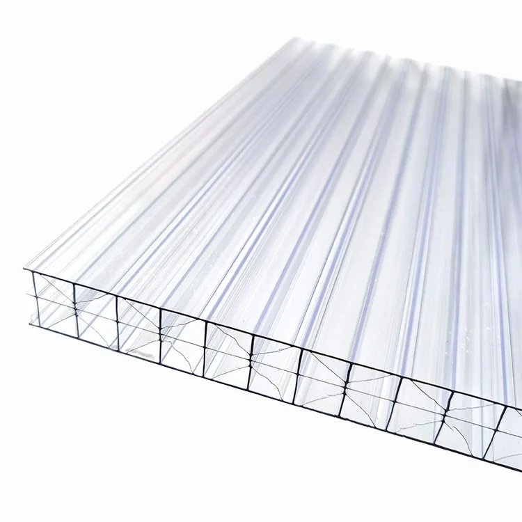 Waterproof 30mm Milky Polycarbonate Multiwall X Structure Sheet for Door