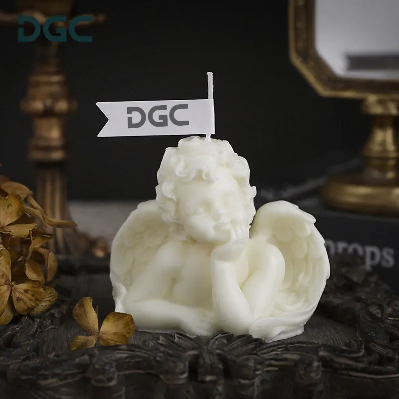 DGC Wedding decoration candle Realistic angel shape candle Lovely Angel Art aroma scented candles