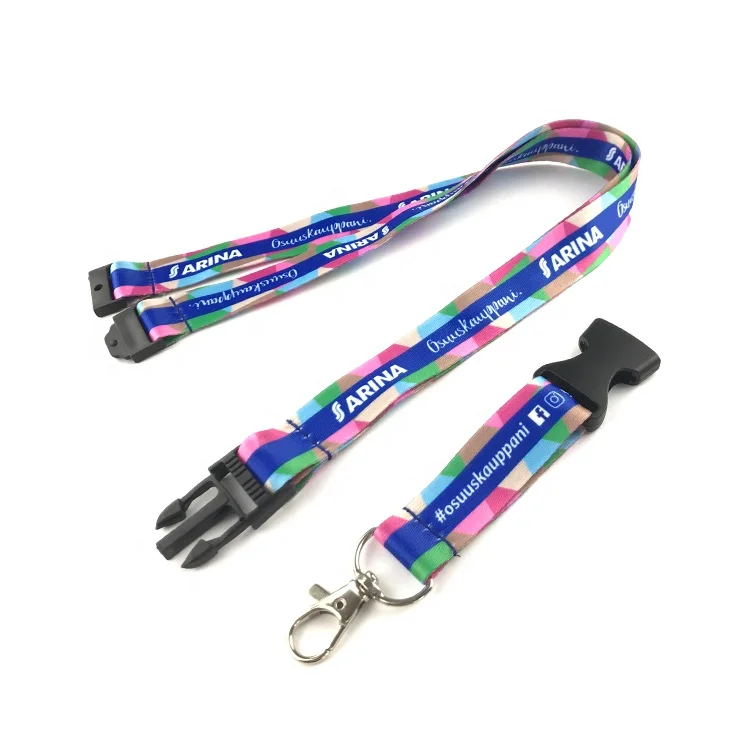 Ремешок для мобильного телефона с пользовательским сублимационным логотипом, ремешок на шею для ключей