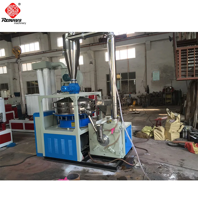 CE Certification Powder Milling Machine PP PE ABS Granules Pellets Grinding Recycling Pulverizer