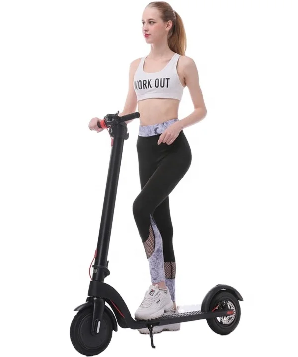 China Factory High Quality 350w 25km X7 Kick Foldable Scooter Two Wheel Electric Scooter For Adult