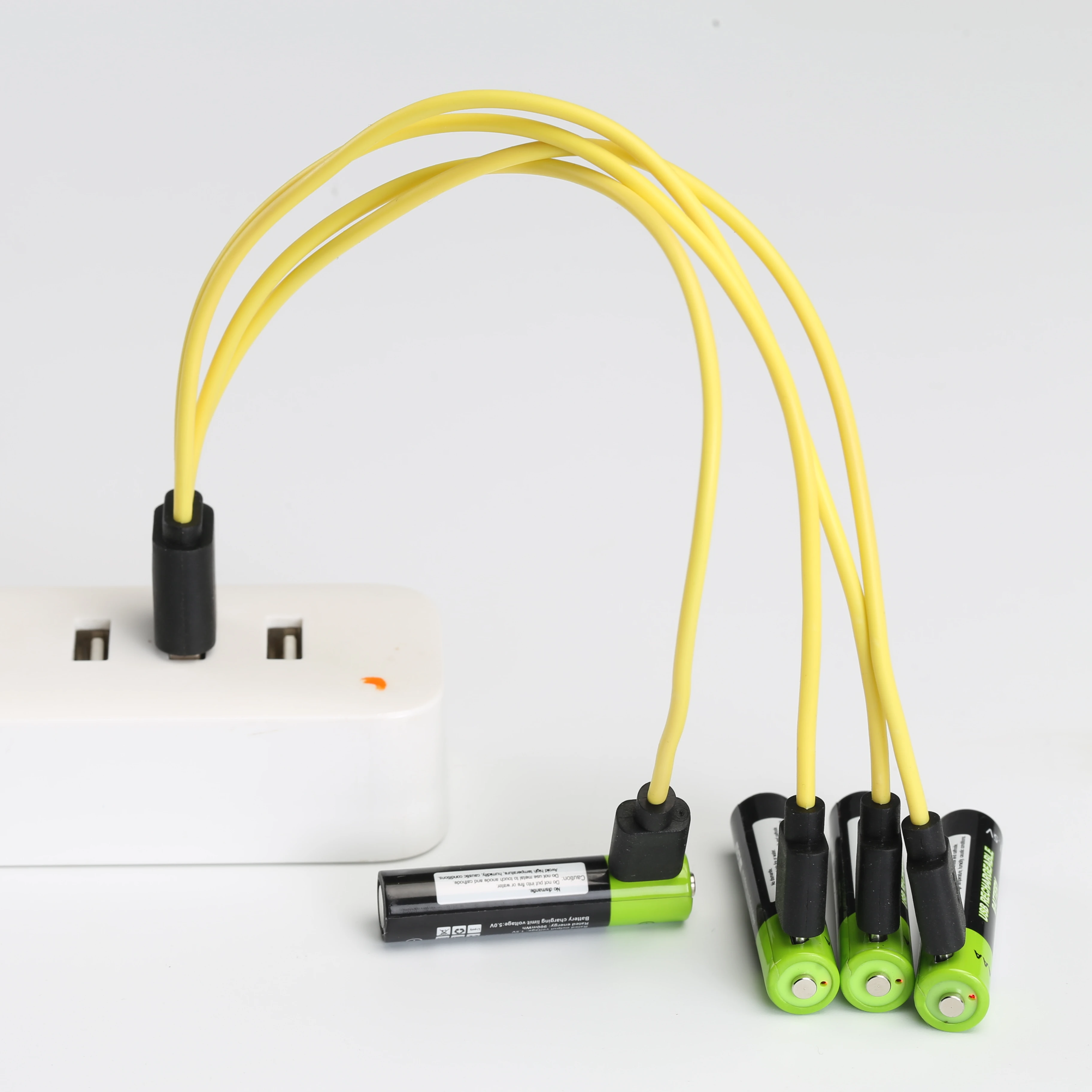 Перезаряжаемый литий-ионный аккумулятор USB micro 1 5 в AAA 600 мАч для игрушек