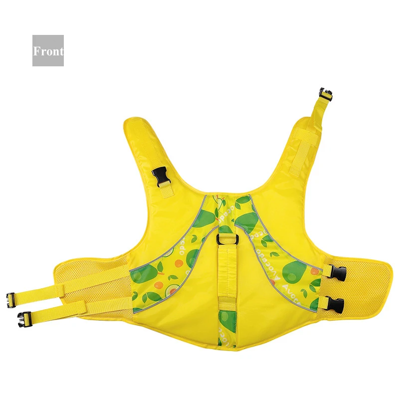 
Dog Life Jackets Reflective Adjustable Dog Life Vests for Swimming Boating Canoeing Pet Safety Saver Preserver Floatation Vest 