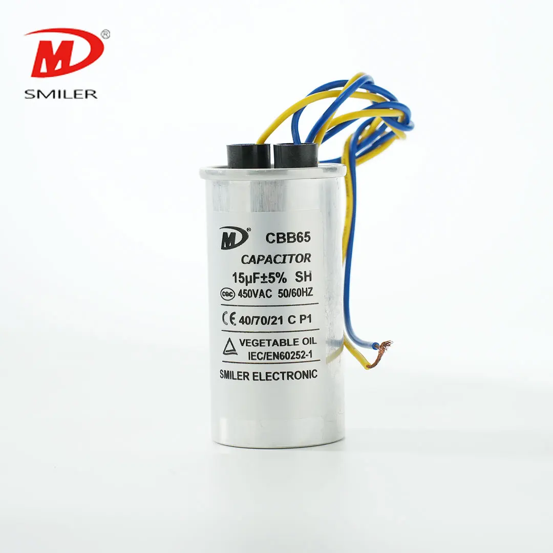 Factory Air Conditioning Capacitor cbb65 630v 450vac 25uf