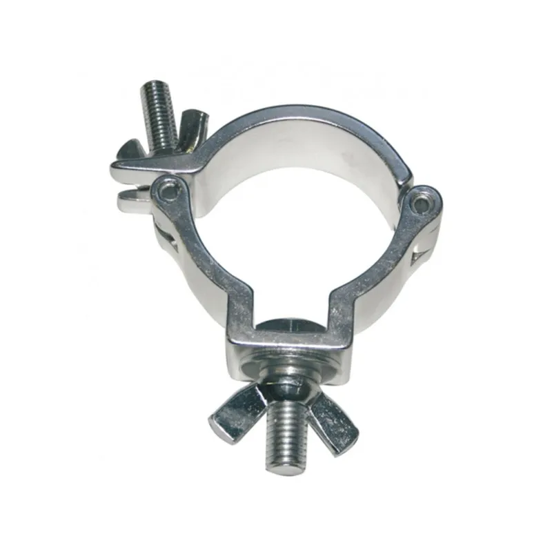 Tube 48-51mm Load 100kg Pipe Clamp Truss Hook Aluminum Stage Lighting Truss Clamp Hook Quick Panel Clamp