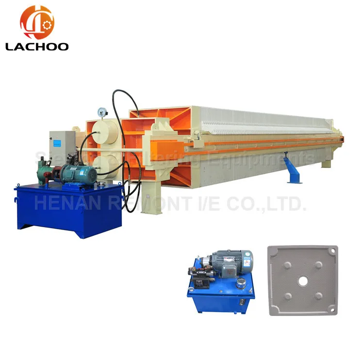 High Quality integrated automatic Filter Press Machine with Automatic Cloth Washing System