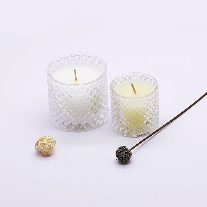Luxury Candle Jar Wedding Candy Jar Scented Candle Scented with Glass Home Decoration Holidays for Wedding Environment Friendly