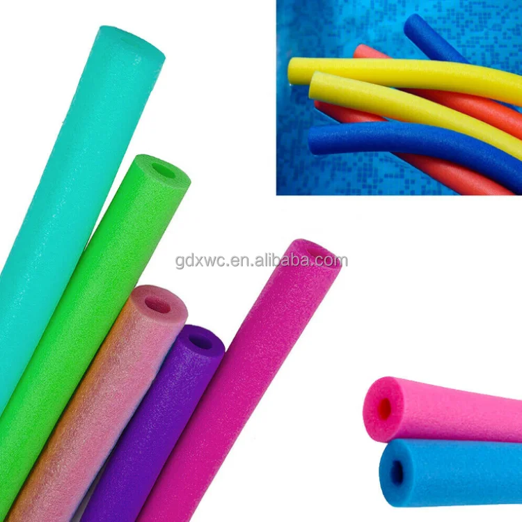 Customizable Multifunctional Swimming Noodle waterproof flexible and safe Swimming Aid EPE Foam Tubing