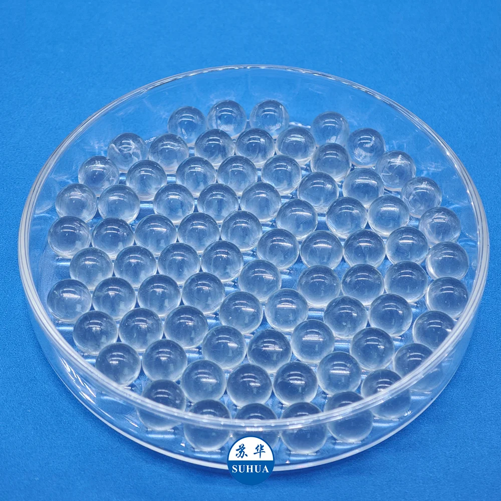 Factory Hot Sale 3-20mm Decorative Transparent Ball Height Solid Glass Ball